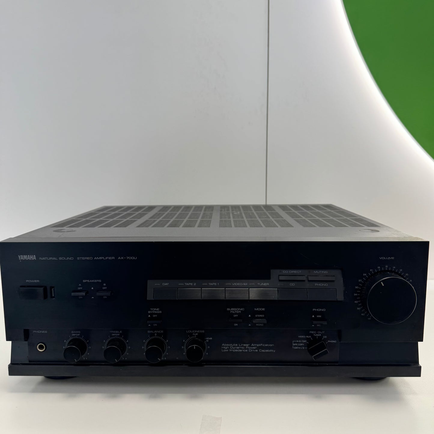 Yamaha AX-700U 110W 8-ohm 2 Channel Stereo Amp AMPG1US1BLK READ
