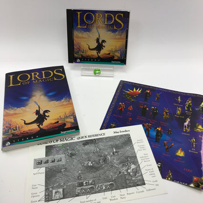 Lords of Magic (PC, 1997) Complete in Original Box w/ Inserts and Manual, CIB