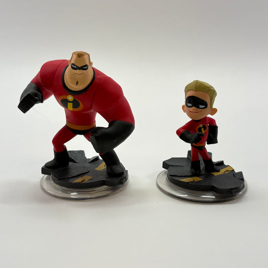 Lot of 2 Disney Infinity 1.0 The Incredibles Game Toy Figures INF