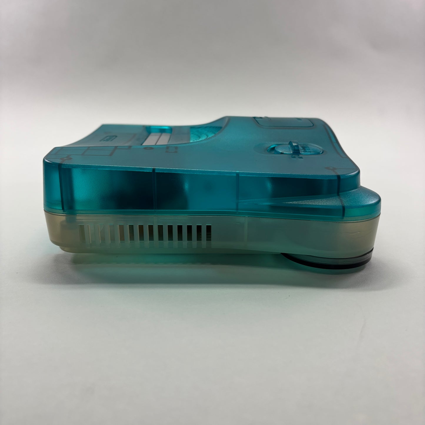 Nintendo 64 N64 Video Game Console And Controller NUS-001 Ice clear blue