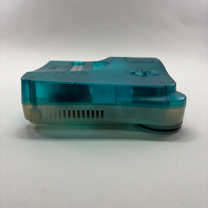 Nintendo 64 N64 Video Game Console And Controller NUS-001 Ice clear blue