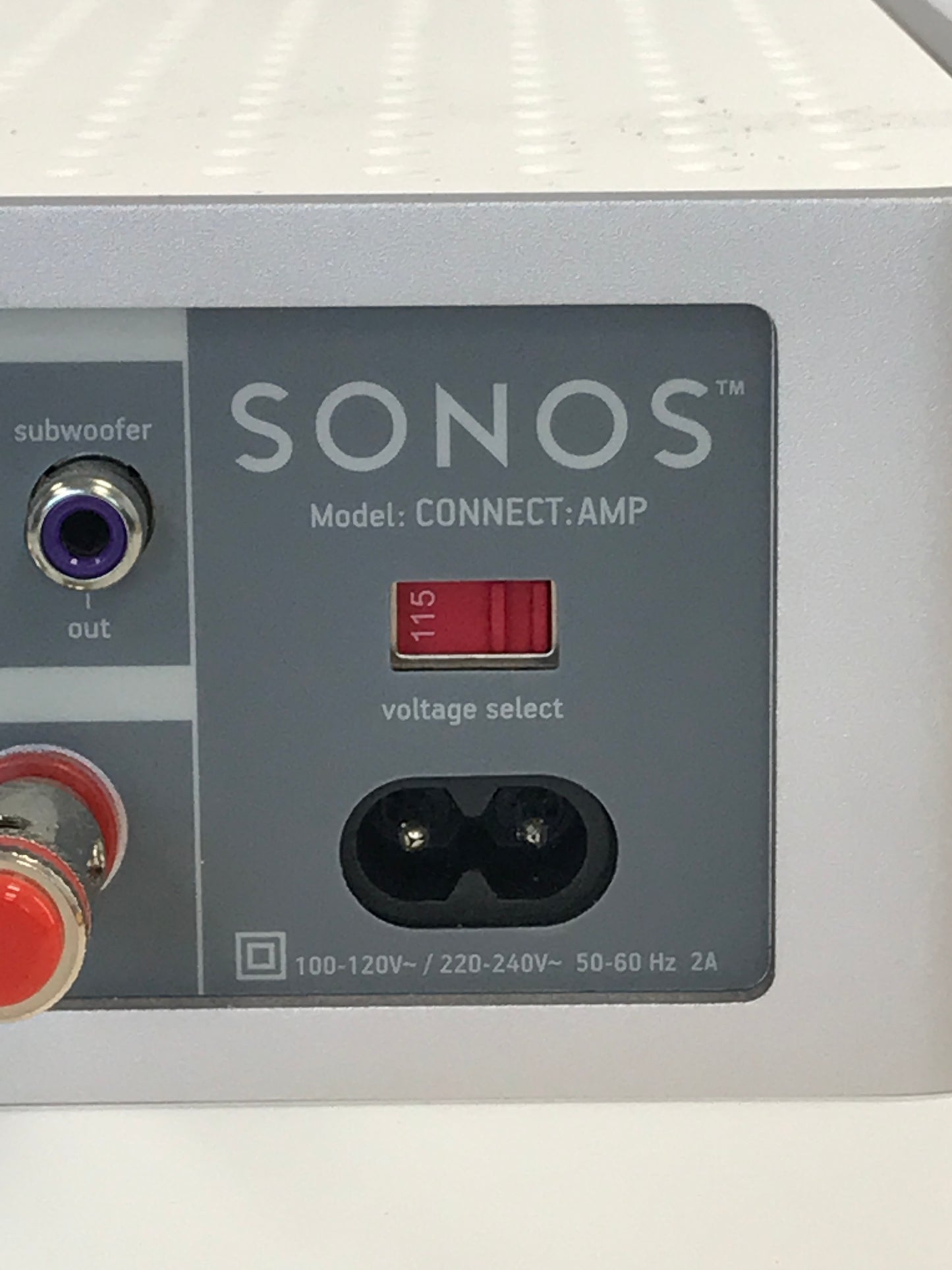 Sonos Connect:Amp Digital Music Streamer Gen 1 S1 App Only Tested Free Shipping