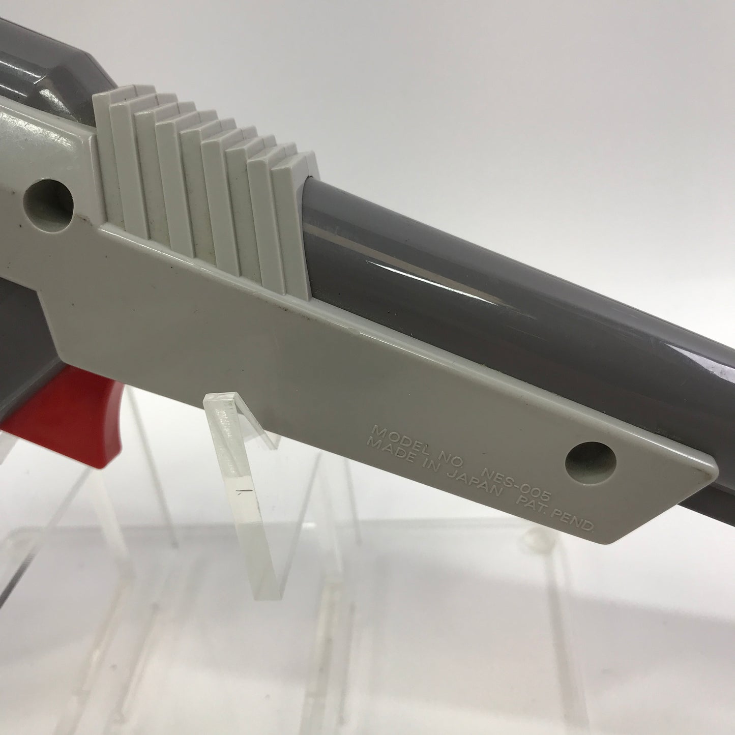 Nintendo NES Zapper Controller NES-005 Gray Tested and Working