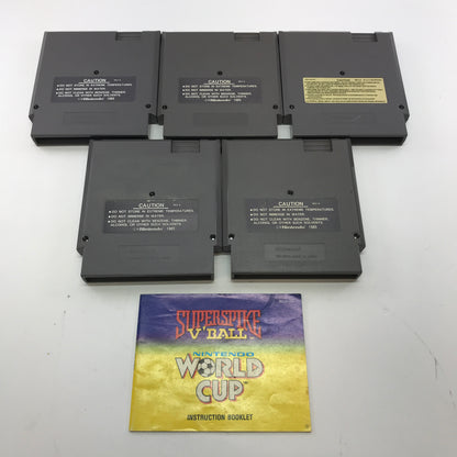 Lot of 5 Nintendo NES Games Sports