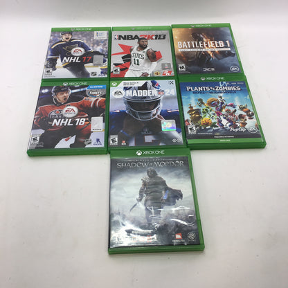 Lot of 19 Microsoft Xbox One Games [Call of Duty, Fallout 4, Far Cry 6 and More]
