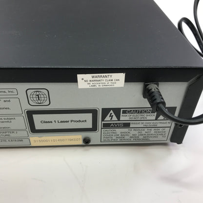 Apex Digital AD-1500 DVD/VCD/MPE/CD PLAYER E196084 w Manual and Remote
