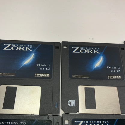 Return to Zork (PC) Complete in Original Box w/ All Inserts, CIB