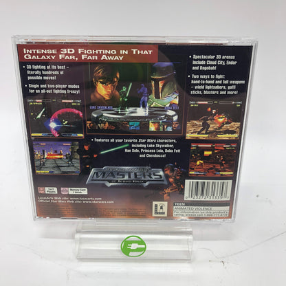 Star Wars Masters of Teras Kasi (Sony PlayStation 1 PS1, 1997) CIB