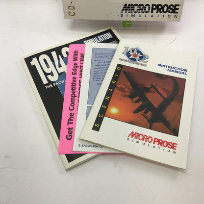 1942 Gold (PC, 1994) Complete in Original Box w/ All Inserts, CIB