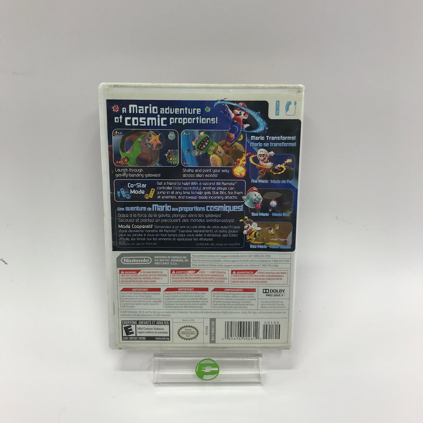 Super Mario Galaxy [Nintendo Selects] (Nintendo Wii, 2011) CIB
