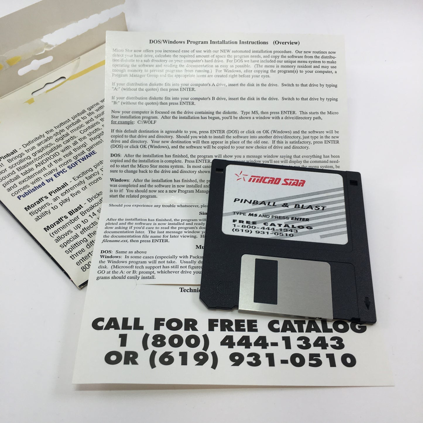 New lot of 15 MicroStar 3 1/2 Disc Games [Pinball and Blast, and More]