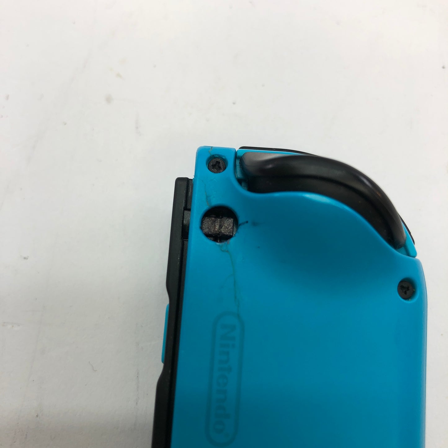 Broken Nintendo Switch Red/ Blue Joy-Con w Power A Grip, Broken Release Button