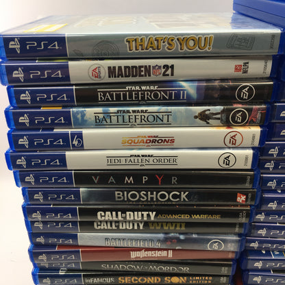 50 Sony PlayStation 4 PS4 Games [Call of Duty, Wolfenstein, Far Cry, and More]