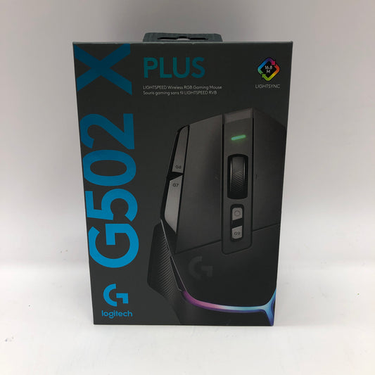 New Logitech G502X Plus LIGHTSPEED Wireless RGB Gaming Mouse Sealed
