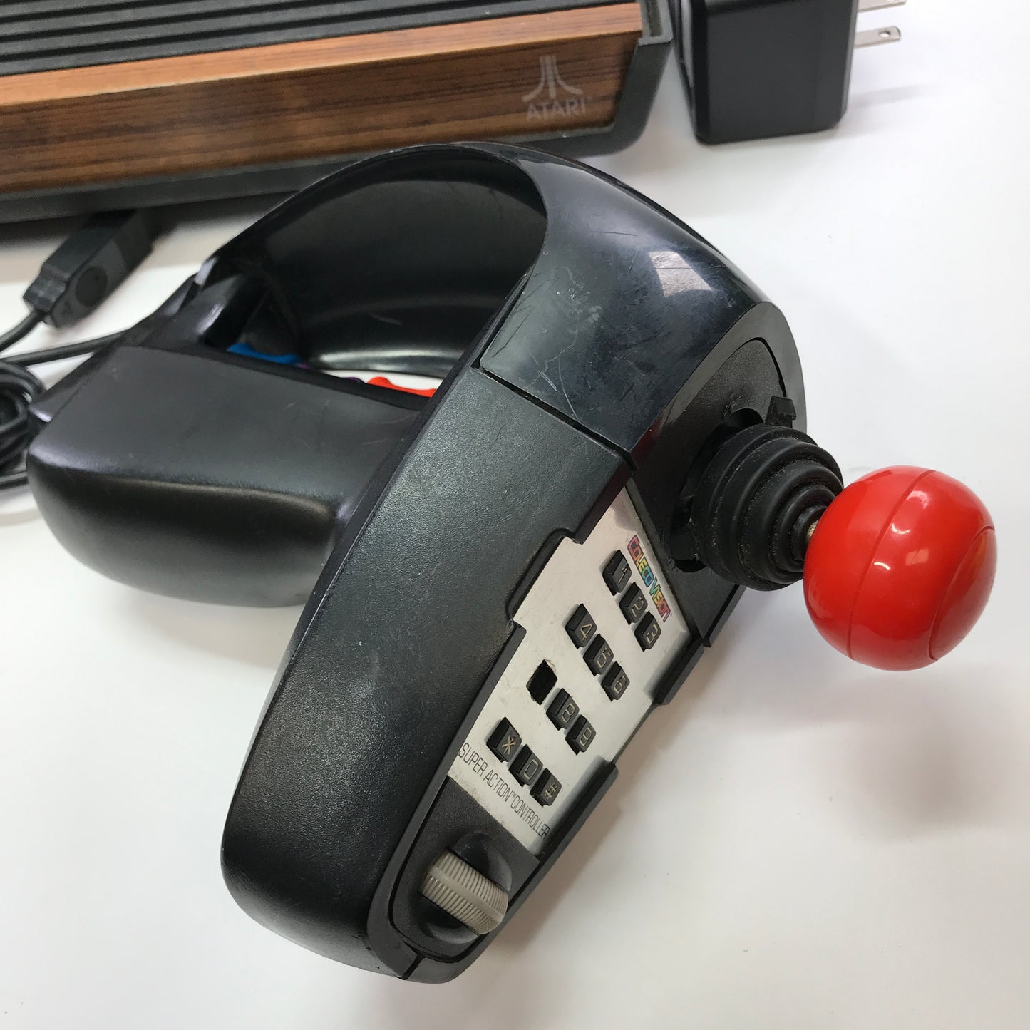 Atari 2600 w/ Paddle Controller, Super Action Controller and TI Joystick