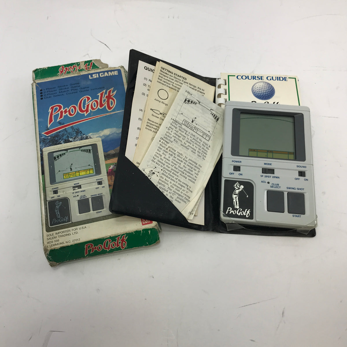 Lsi game Pro Golf Vintage Handheld Bandai Game w Box