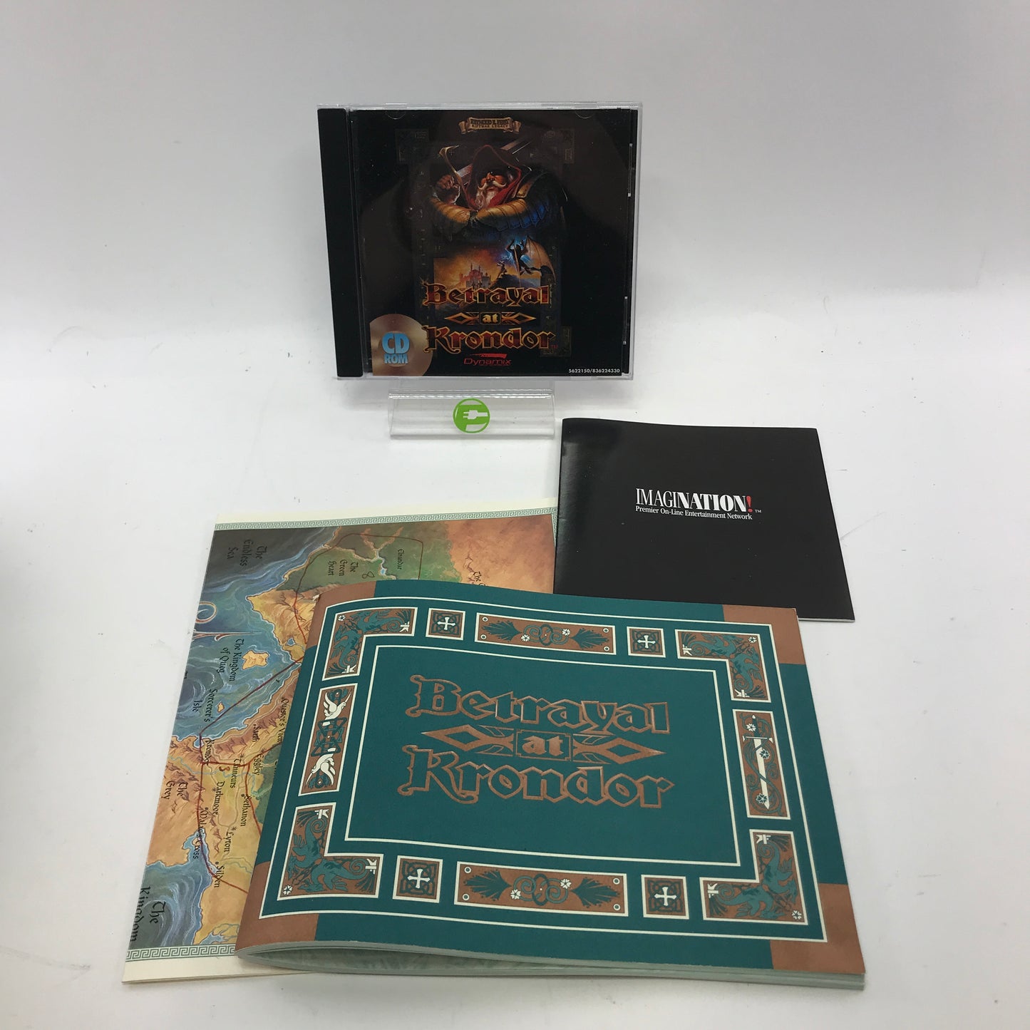 Betrayal at Krondor [CD-ROM] (PC, 1993) Complete in Original Big Box CIB