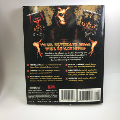 Diablo II (PC, 2000) w/ Lord of Destruction and Strategy Guide, CIB