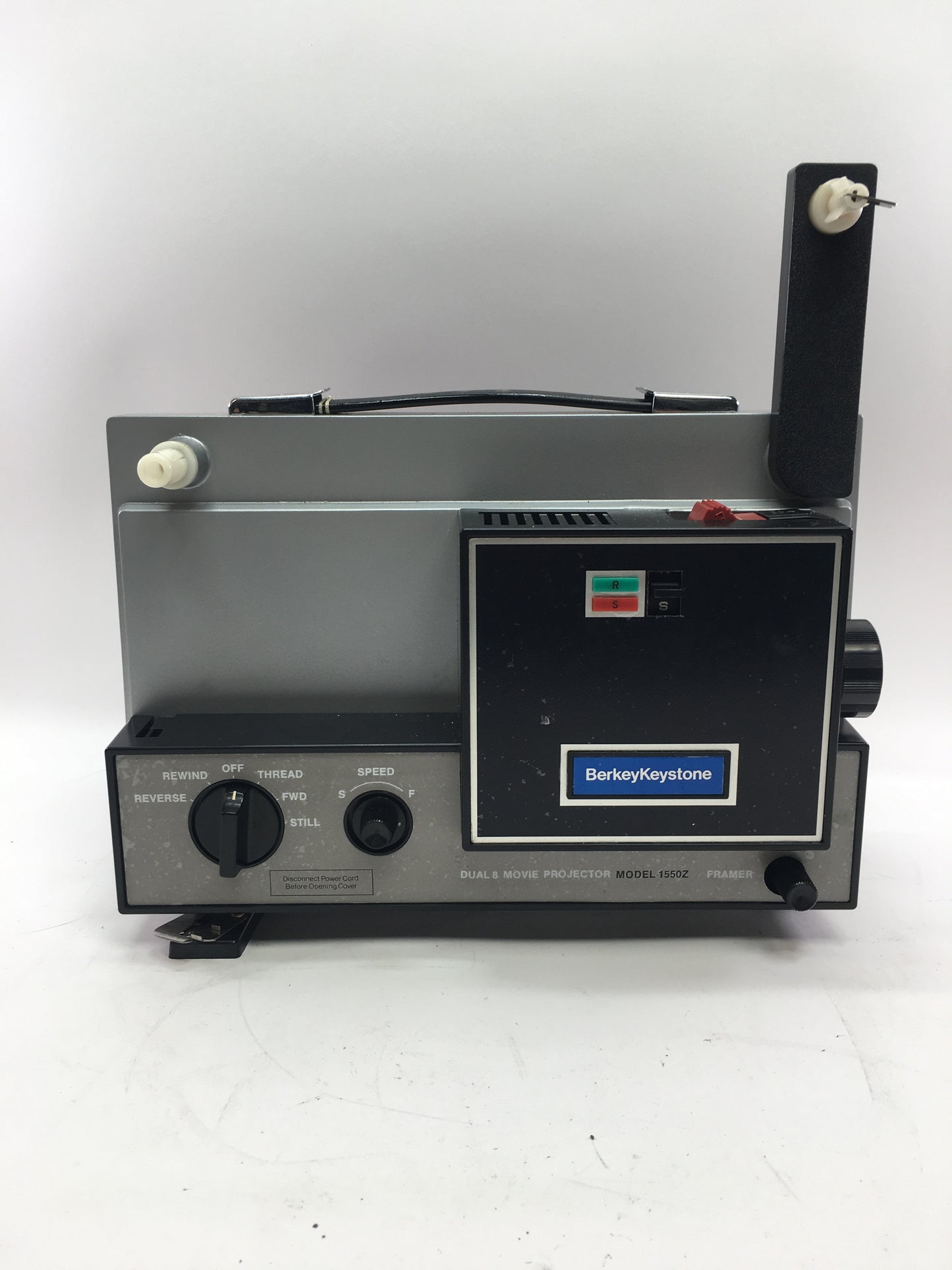 Broken Berkey Keystone Dual 8 Movie Projector 8mm Film Projector 1550Z - READ