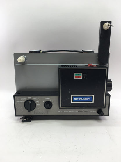 Broken Berkey Keystone Dual 8 Movie Projector 8mm Film Projector 1550Z - READ
