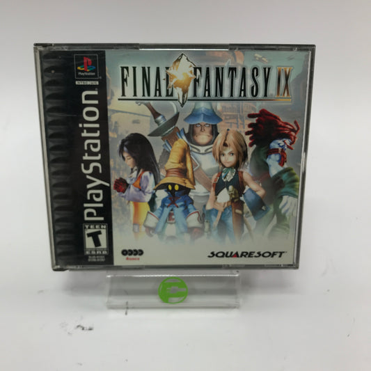 Final Fantasy IX (Sony PlayStation 1 PS1, 2000) CIB w Registration Card