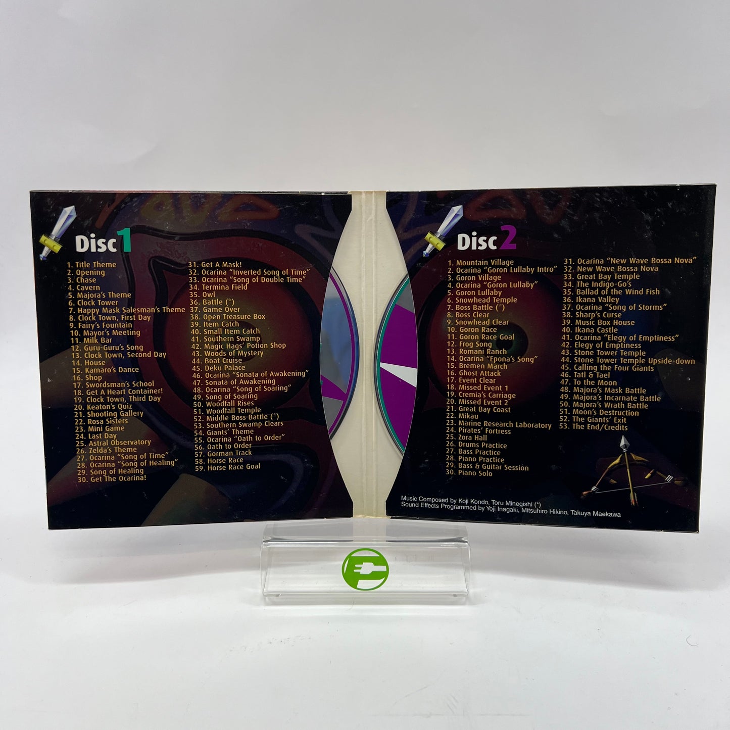 Nintendo The Legend of Zelda Majora's Mask Game Music Soundtrack CD Set