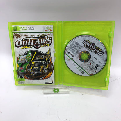 World of Outlaws: Sprint Cars (Microsoft Xbox 360, 2010) CIB