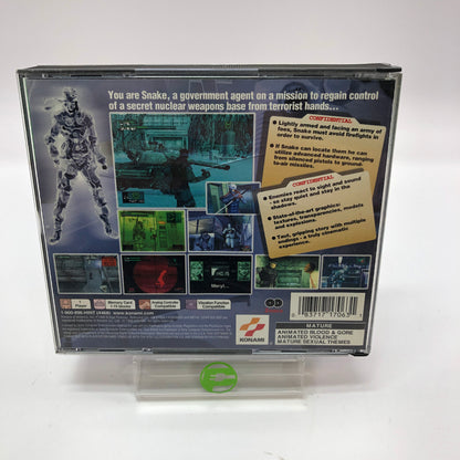 Metal Gear Solid [Greatest Hits] (Sony PlayStation 1 PS1, 1998) CIB