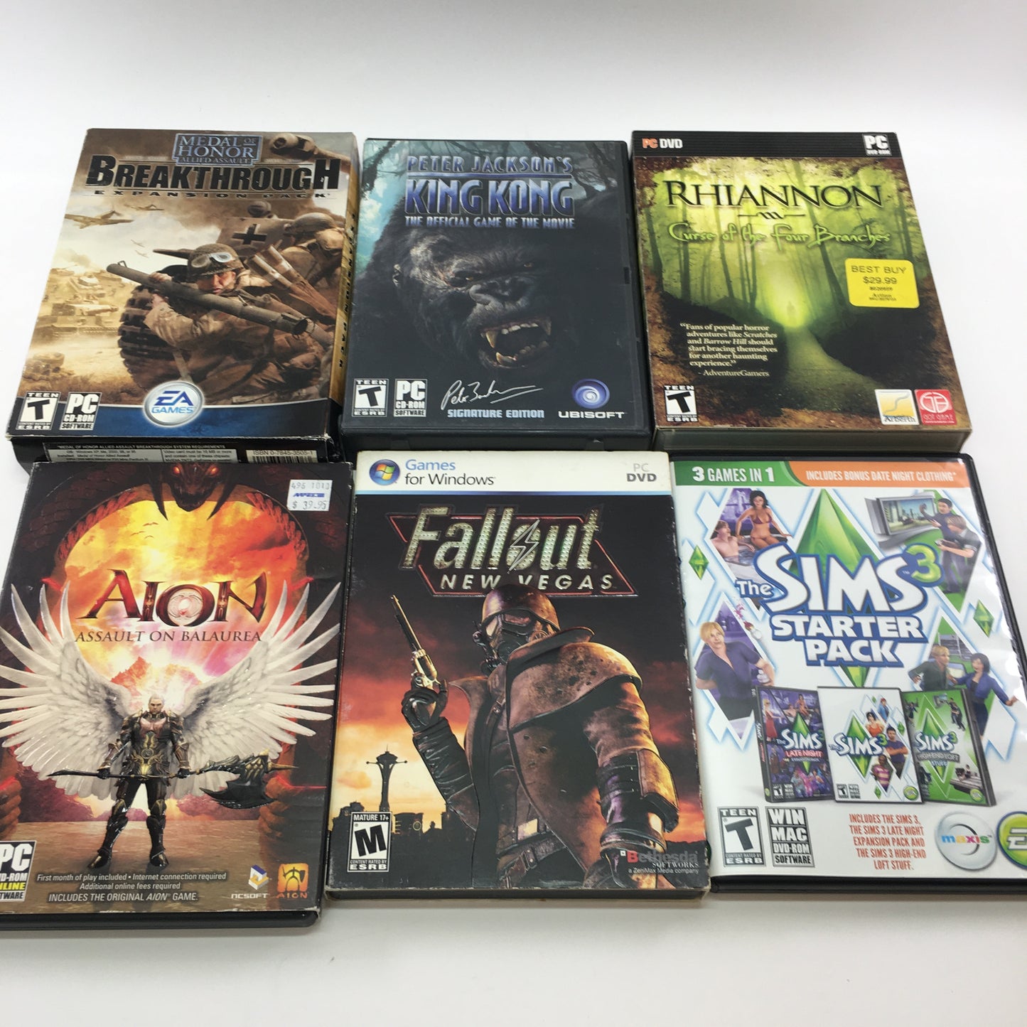 Lot of 33 PC Games [Half Life 2, Fallout 3, Fable and More]