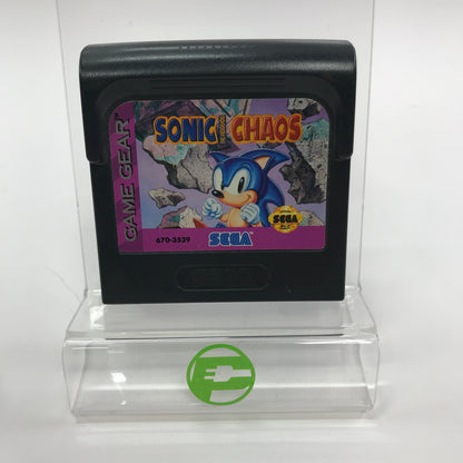 Sonic the Hedgehog and Sonic Chaos (Sega Game Gear, 1990) Cartridge Only