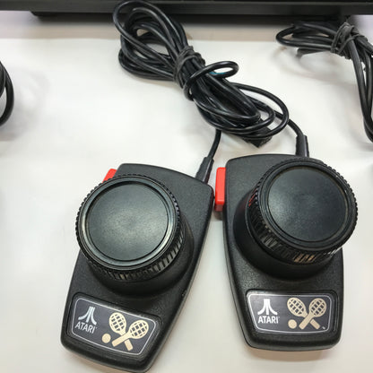 Atari 2600 Console System w/ ColeCo Vision Controller, 2 Paddle Controllers