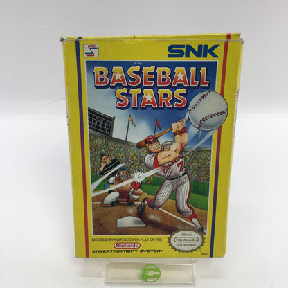 Baseball Stars (Nintendo NES, 1989) Tested w Original Box