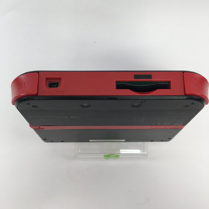Nintendo 2DS Handheld Game Console FTR-001 Black/Red w 4 Games