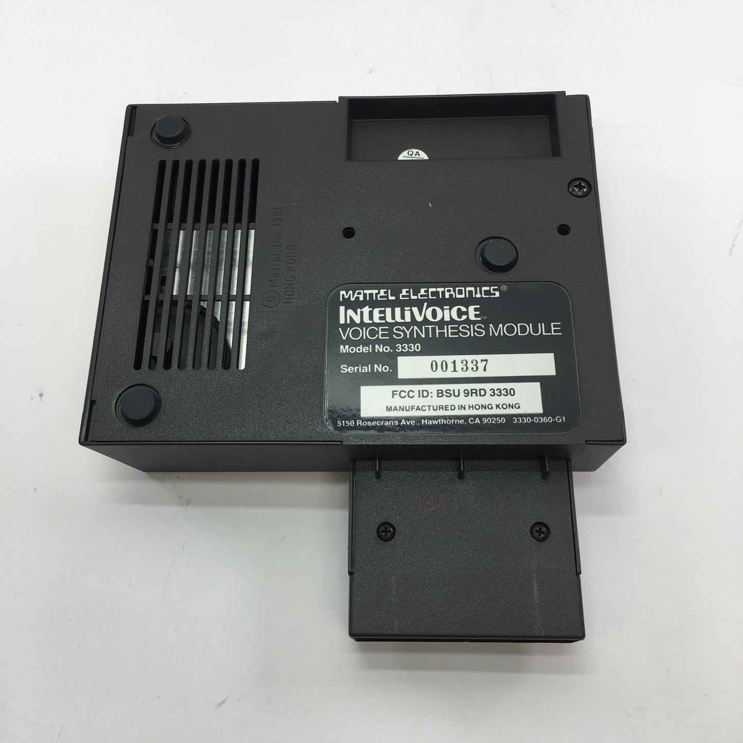 Intellivision Intellivoice Voice Synthesis Module w/ Original Box 
