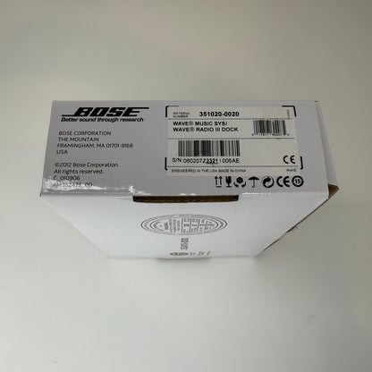 Bose Wave III Deck Docking station
