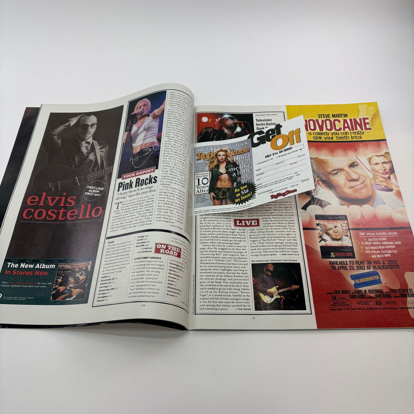 RollingStones Osbournes May 9, 2002 Magazine ISSUE 895