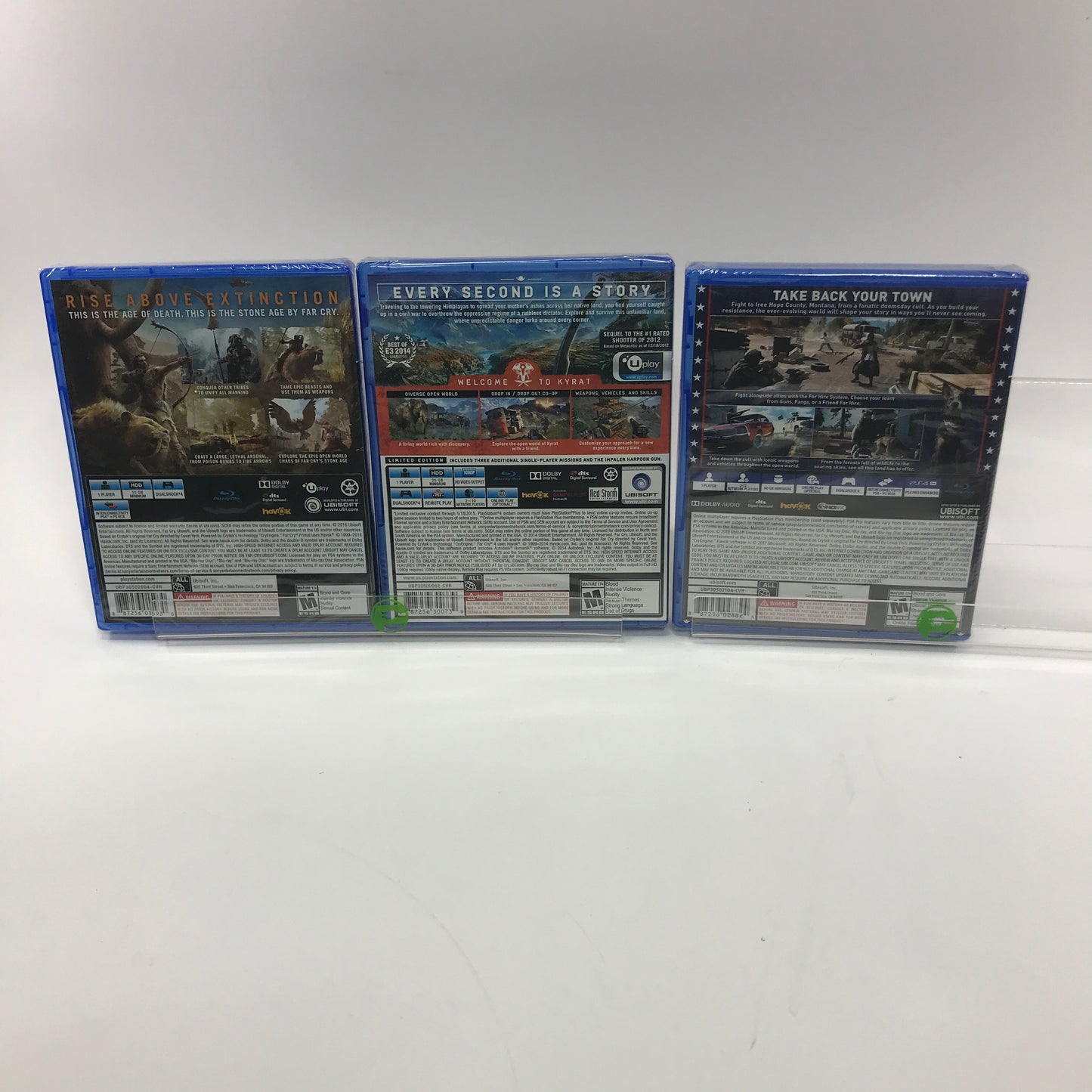 Far Cry Collection [4, 5, 6, Primal] Playstation 4, PS4, Factory Sealed 