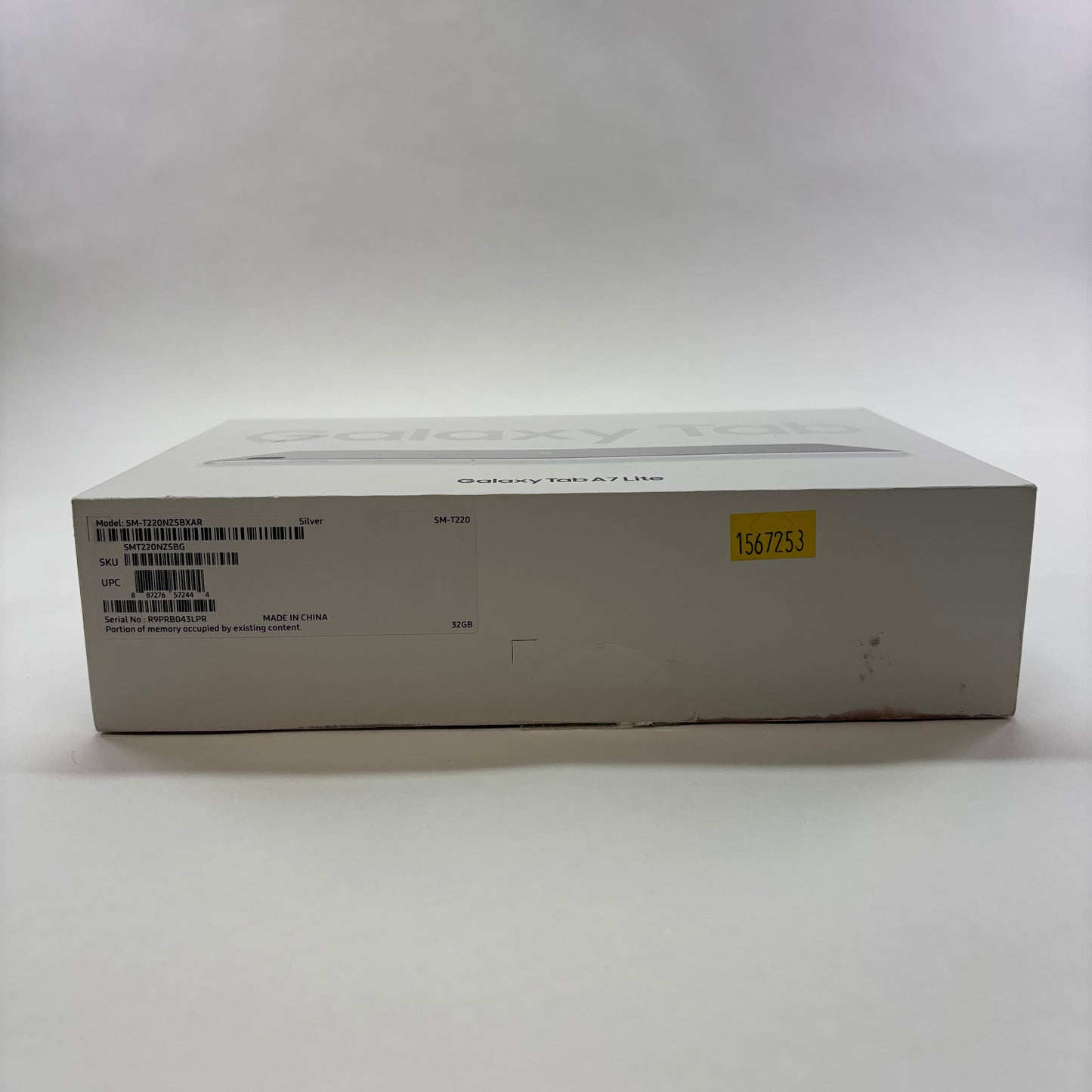 WiFi Only Samsung Galaxy Tab A7 Lite 8.7" 32GB Silver