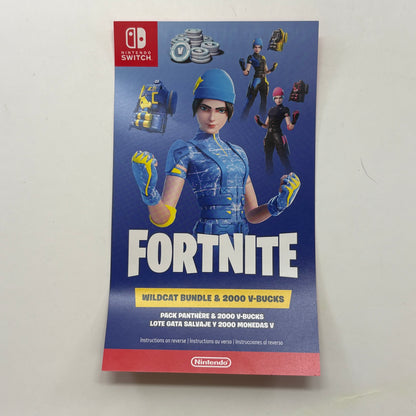 Nintendo Switch v1 Console Gaming System HAC-001 Fortnite Wildcat Edition
