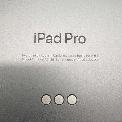 Unlocked Apple iPad Pro 11" 4th Gen 128GB Silver MP553LL/A