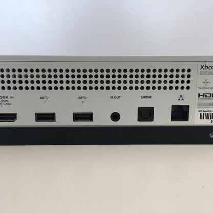 Microsoft Xbox One S 1TB Console Gaming System White 1681 Tested