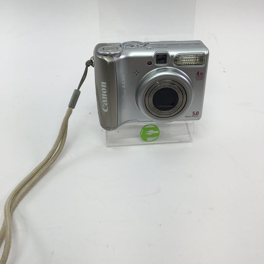 Canon PowerShot A530 5.0 Digital Point-And-Shoot Camera Tested and Working