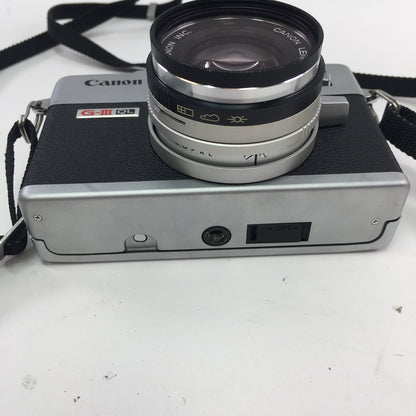 Canon Canonet QL17 35MM Film Camera GIII QL w Neck Strap