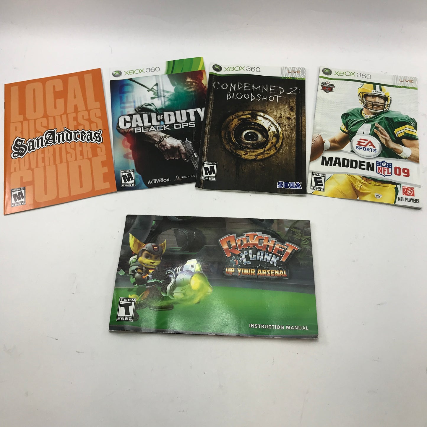 Lot of 93 Assorted Game Manuals [Wii, N64, NES, PS2 and More]  READ