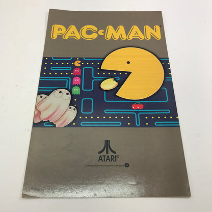 Pac-Man (Atari 400, 1981) Cartridge and Manual Only