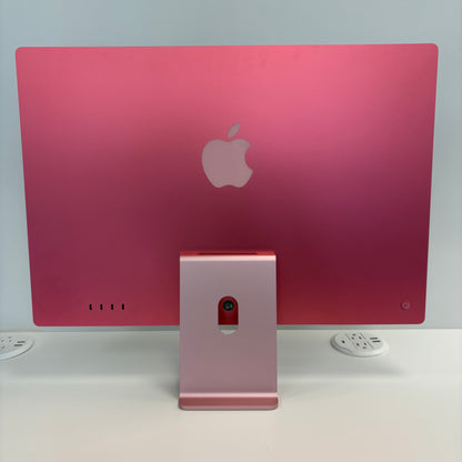2024 Apple iMac 24" M4 10 Core 4.5GHz 16GB RAM 256GB SSD Pink MWV43LL/A
