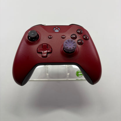 Microsoft Xbox One Wireless Controller Red 1708 -READ