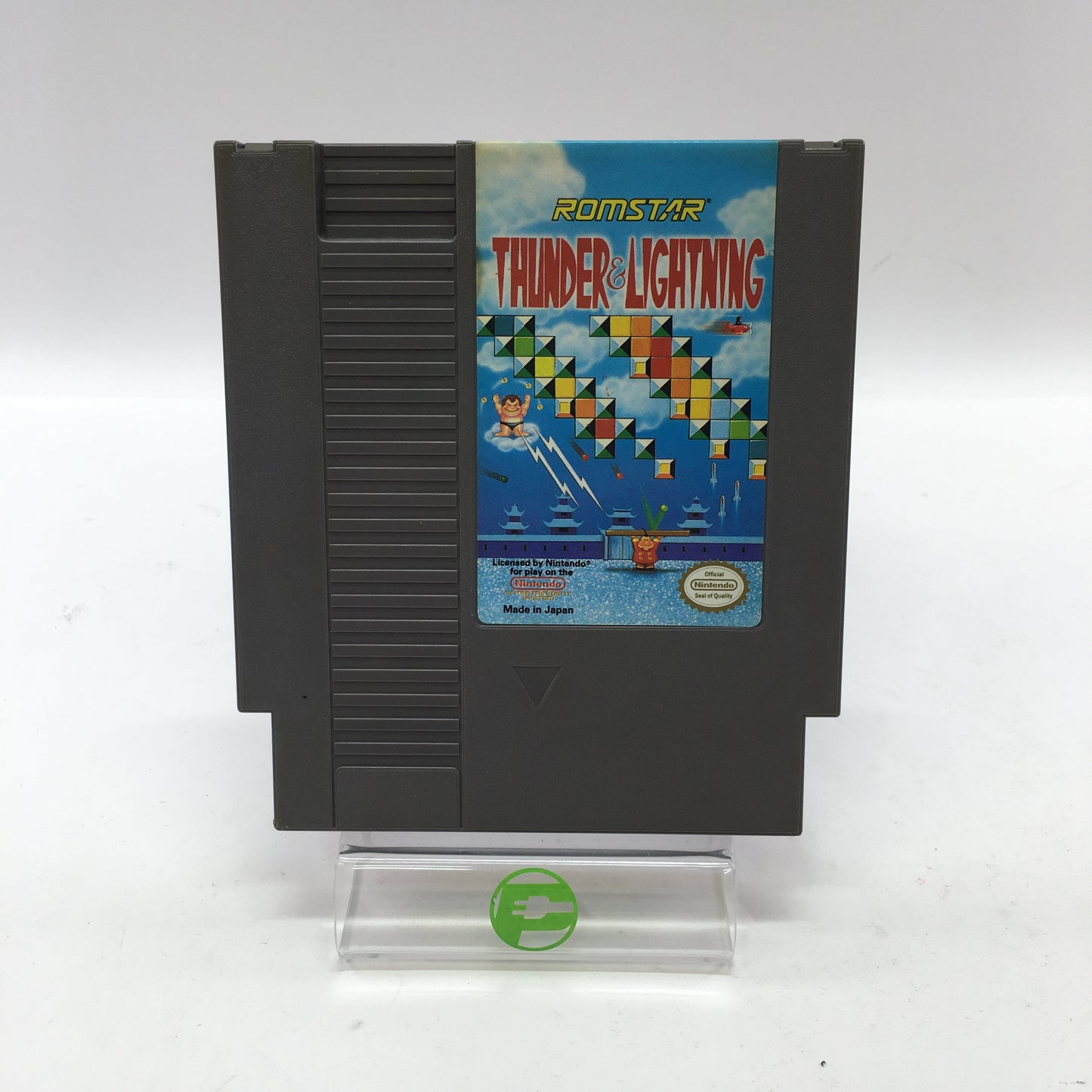 Thunder and Lightning (Nintendo NES, 1985) Tested Works