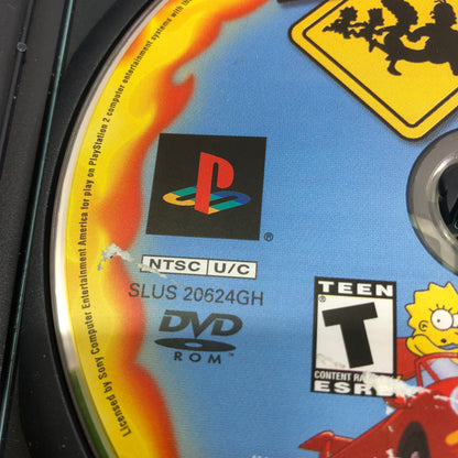 The Simpsons Hit and Run [Greatest Hits] (Sony PlayStation 2 PS2, 2003)No Manual
