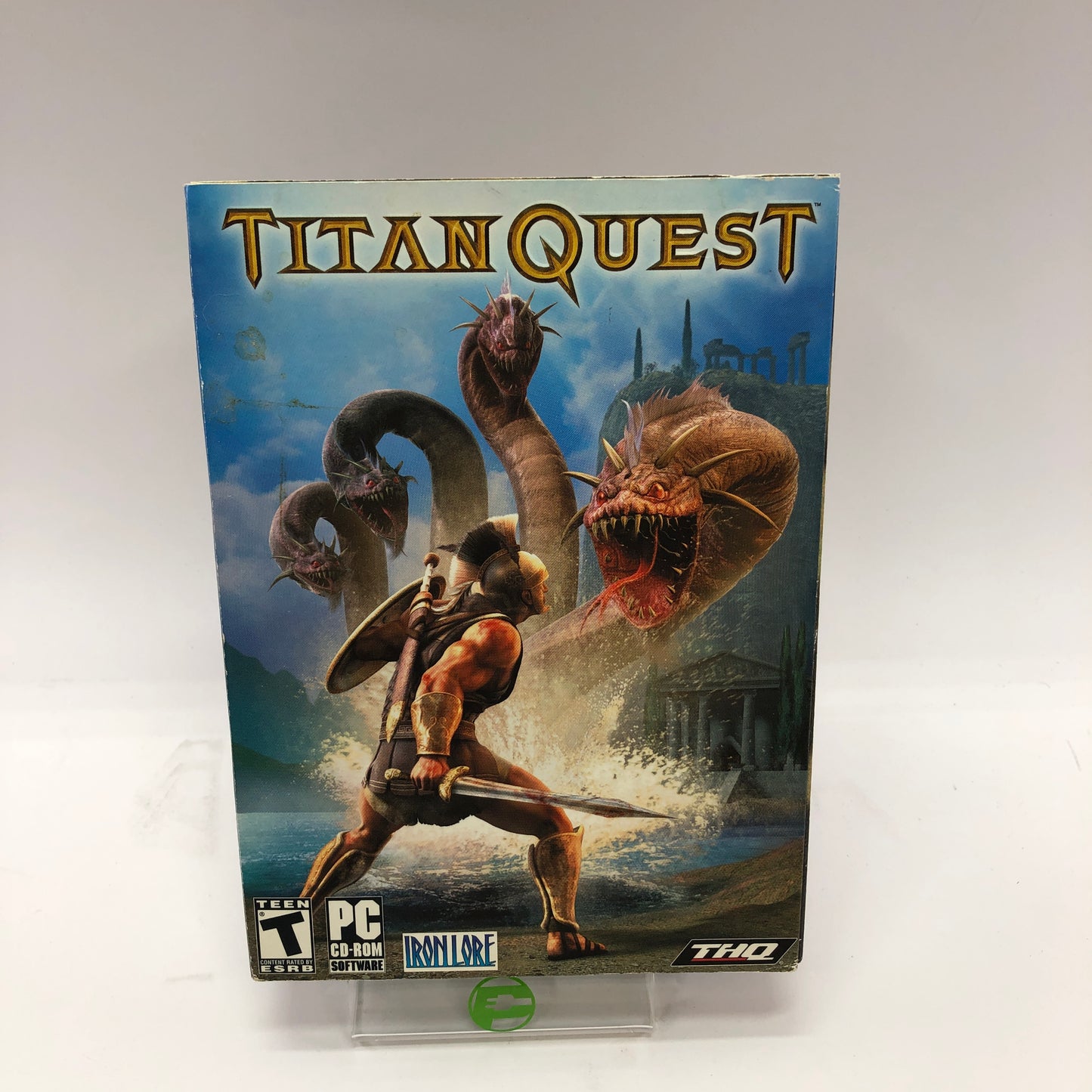 Titan Quest (PC, 2006) Complete in Original Box w/ Manual and Dust Sleeve, CIB